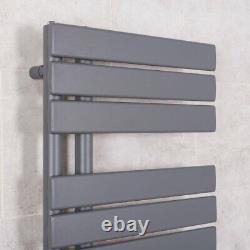 Designer Bathroom Heated Towel Rail Rad Ladder Radiator 824 x 500 mm Sand Grey