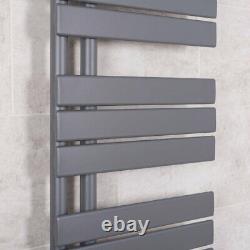 Designer Bathroom Heated Towel Rail Rad Ladder Radiator 824 x 500 mm Sand Grey