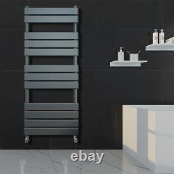 Designer Bathroom Heated Towel Rail Radiator Flat Panel Ladder Warmer Heating UK