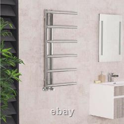 Designer Bathroom Heated Towel Rail Radiator Ladder 988 x 500 mm Chrome