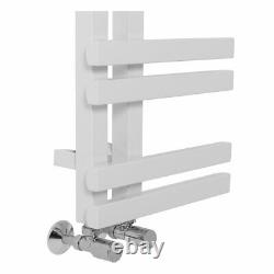 Designer Bathroom Heated Warming Towel Rail Radiator Rad 1000 x 550 mm White