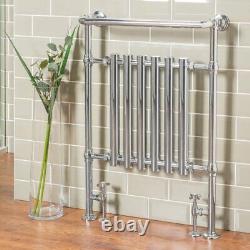 Designer Bathroom Traditional Heated Towel Radiator Rail Warmer 952x659mm Chrome