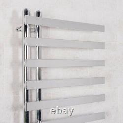 Designer Chrome Bathroom Electric Heated Towel Rail Rad Radiator 1600 x 600 mm