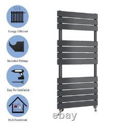 Designer Flat Panel Bathroom Towel Rail Radiator Warmer Central Heating Rads