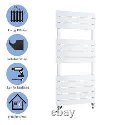 Designer Flat Panel Bathroom Towel Rail Radiator Warmer Central Heating Rads