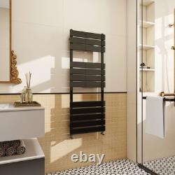 Designer Flat Panel Heated Bathroom Towel Rail Radiator Warmer Heating All Size