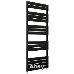 Designer Flat Panel Heated Bathroom Towel Rail Radiator Warmer Heating All Sizes