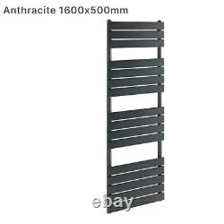 Designer Flat Panel Straight Heated Ladder Towel Rail Bathroom Radiator Rads