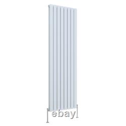 Designer Flat Panel Vertical Horizontal Radiator Towel Rail Heating Rads White