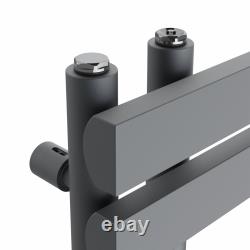 Designer Flat Style Radiators Bathroom Heated Towel Rail Rack Anthracite Rads