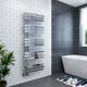 Designer Heated Towel Rail Bathroom Radiator Flat Panel Chrome 1600x600mm