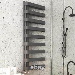 Designer Heated Towel Rail Ladder Bathroom Radiators Central Heating Anthracite