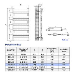 Designer Heated Towel Rails Radiator Modern Bathroom Flat Panel Warmer Rads