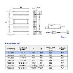 Designer Heated Towel Rails Radiator Modern Bathroom Flat Panel Warmer Rads