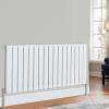 Designer Radiator Horizontal Flat Panel Oval Column Heating Single Double Rads