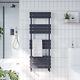 Designer Towel Rail Anthracite Scudo Life Radiator Heating High Quality Multi Va