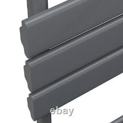 Designer Towel Rail Anthracite Scudo Life Radiator Heating High Quality Multi Va