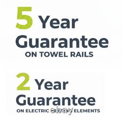 Dry Electric Heated Towel Rail Chrome Bathroom Shelf Rack Cost Efficient Design