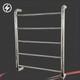 Dry Electric Traditional Heated Towel Rail 600(w) X 700mm(h) Stainless Steel 55w