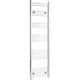 Dual Fuel Heated Towel Rail 1600 X 450mm Flat Manual Wall Mounted Bathroom