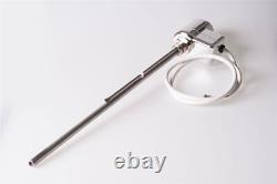 Dual Fuel Heated Towel Rail Chrome Designer Flat Thermostatic Electric 1200x600