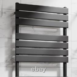 DuraTherm 1600 x 600mm Flat Panel Heated Towel Radiator Matt Black