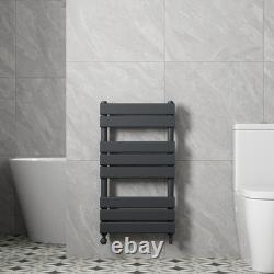 DuraTherm Flat Panel Heated Towel Rail Anthracite 800 x 450mm
