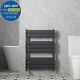 Duratherm Flat Panel Heated Towel Rail Anthracite 800 X 600mm