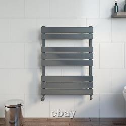 DuraTherm Flat Panel Heated Towel Rail Anthracite 800 x 600mm