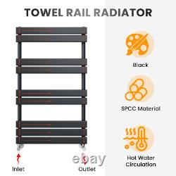 ELEGANT Bathroom Towel Rail Radiator Designer Flat Panel Warmer Rad 1600 x 450