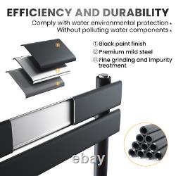 ELEGANT Bathroom Towel Rail Radiator Designer Flat Panel Warmer Rad 1600 x 450