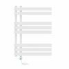 Electric Bathroom Prefilled D-shape Heated Towel Rail Radiator Wifi Heating Rads