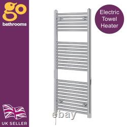 Electric Bathroom Radiator Oil Filled Heated Towel Rail Gold Grey Black White