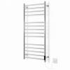 Electric Heated Towel Rail 1m High Stainless Steel Bathroom Flat Radiator Larne