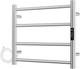 Electric Heated Towel Rail Chrome Stainless Steel With Built-in Timer 520 X 600