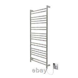 Electric Heated Towel Rail Stainless Steel Radiator Designer Bathroom Warmer