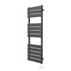 Electric Richmond Black Heated Towel Rail Bathroom Radiator