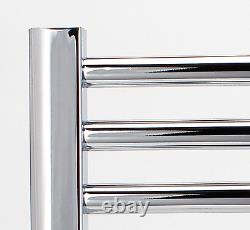 Firenze Curved Electric Heated Towel Rail H800mm W500mm