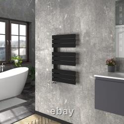 Flat Panel Heated Ladder Towel Rail Bathroom Designer Radiator Rads All Sizes