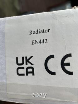 Flat Panel Heated Towel Rail 1600mm X 600mm In Anthracite Grey