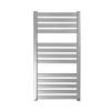 Flat Panel Heated Towel Rail Stainless Steel Algrave Central Heating