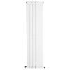 Flat Panel Radiator Heated Towel Rail Bathroom Warmer Central Heating Rad White