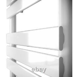 Flat Panel Towel Radiator 500mm Width White Bathroom Central Heating Rail
