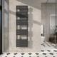Flat Panel Towel Rail Radiator Central Heating Rad Anthracite 1600x450mm