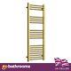 Gold Bathroom Heated Radiator Towel Rail Ladder Design 1200x500