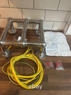 Handmade wall mounted Bathroom Heated Towel Rail Radiator 3 Column Warmer Rad