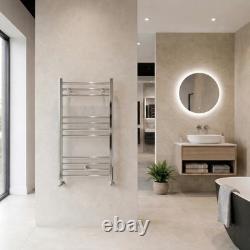 Heated Bathroom Towel Rail Radiator Straight Ladder Warmer All sizes