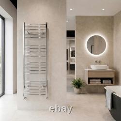 Heated Bathroom Towel Rail Radiator Straight Ladder Warmer All sizes