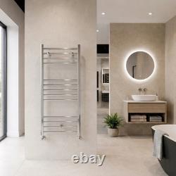 Heated Bathroom Towel Rail Radiator Straight Ladder Warmer All sizes