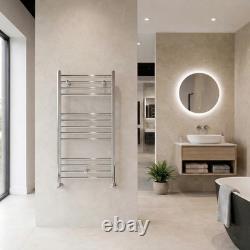 Heated Bathroom Towel Rail Radiator Straight Ladder Warmer All sizes